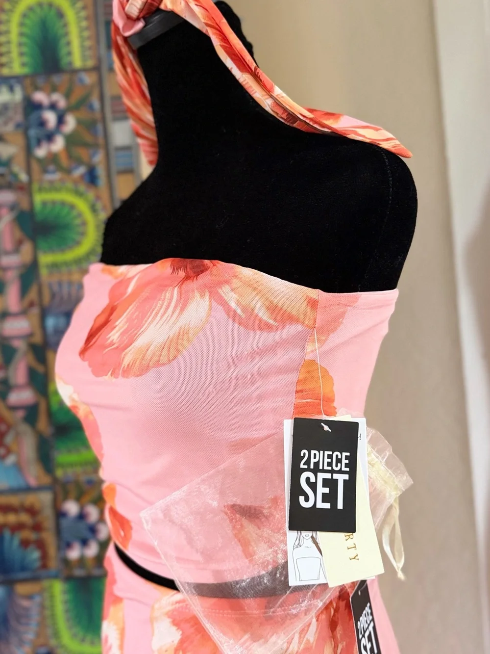 Two-piece set with scarf!